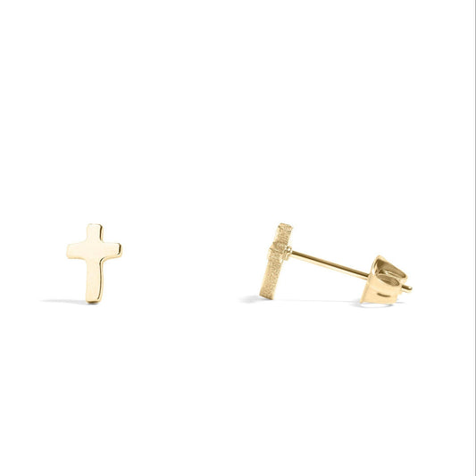 Cross Stud Earrings