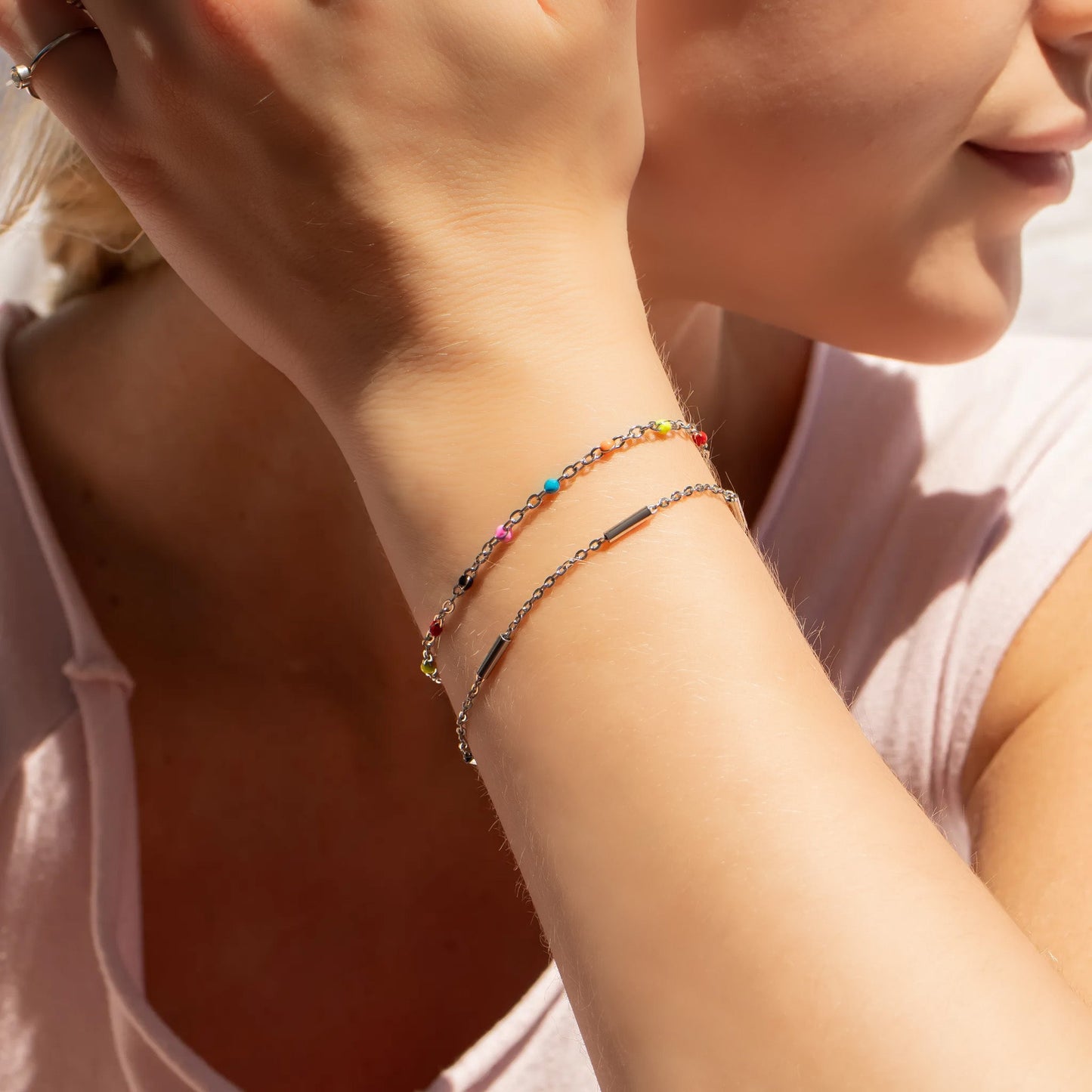 Multicolored Confetti Bracelet