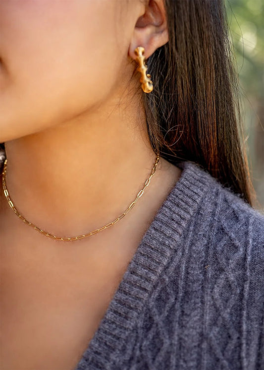 Paperclip Chain Necklace