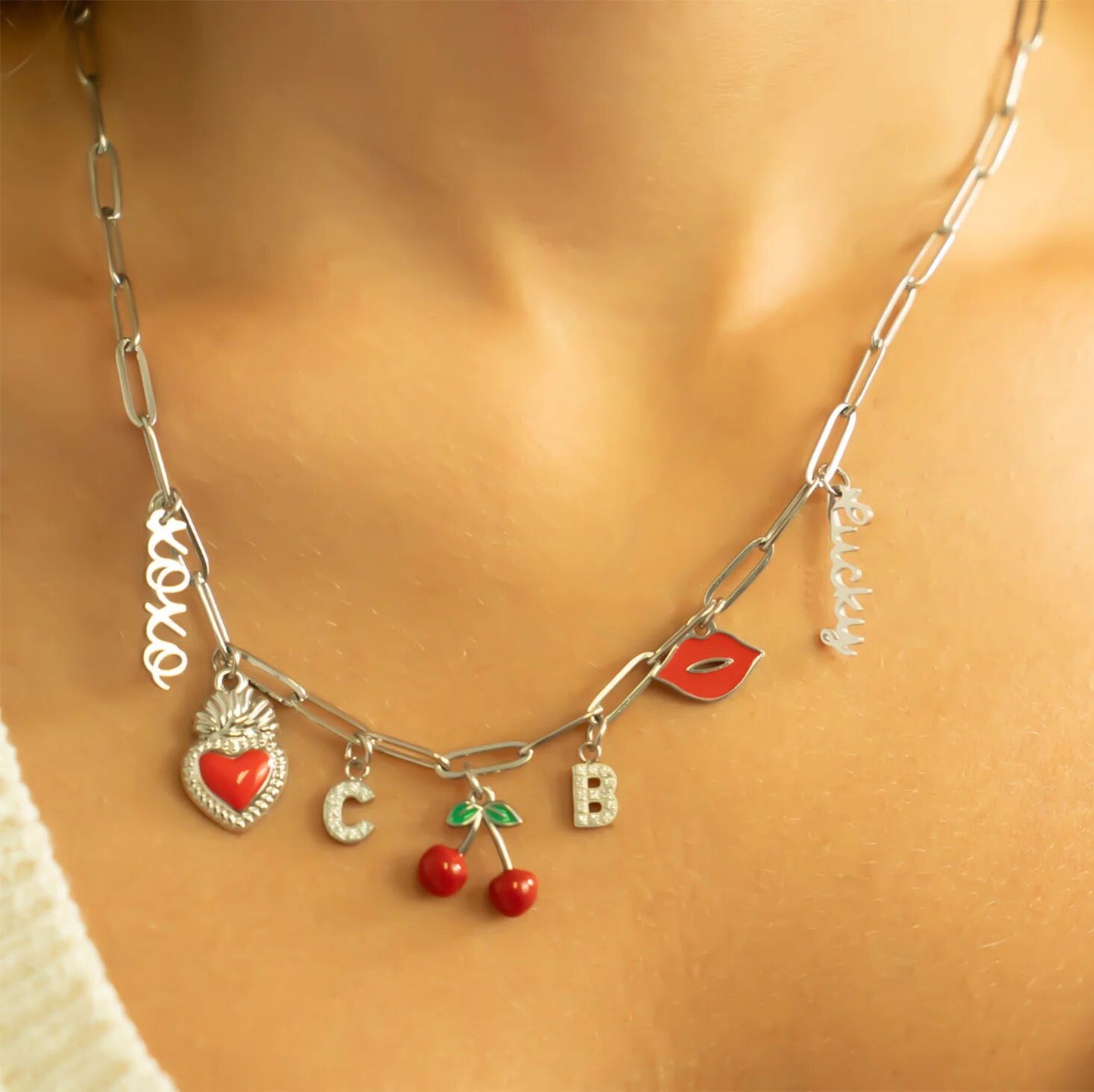 Paperclip Chain Necklace