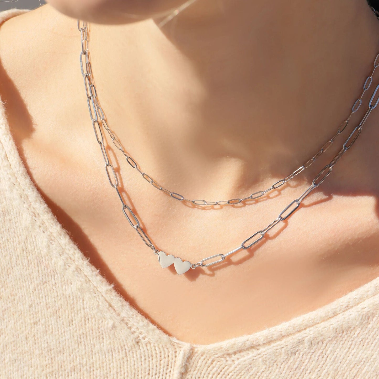 Paperclip Chain Necklace