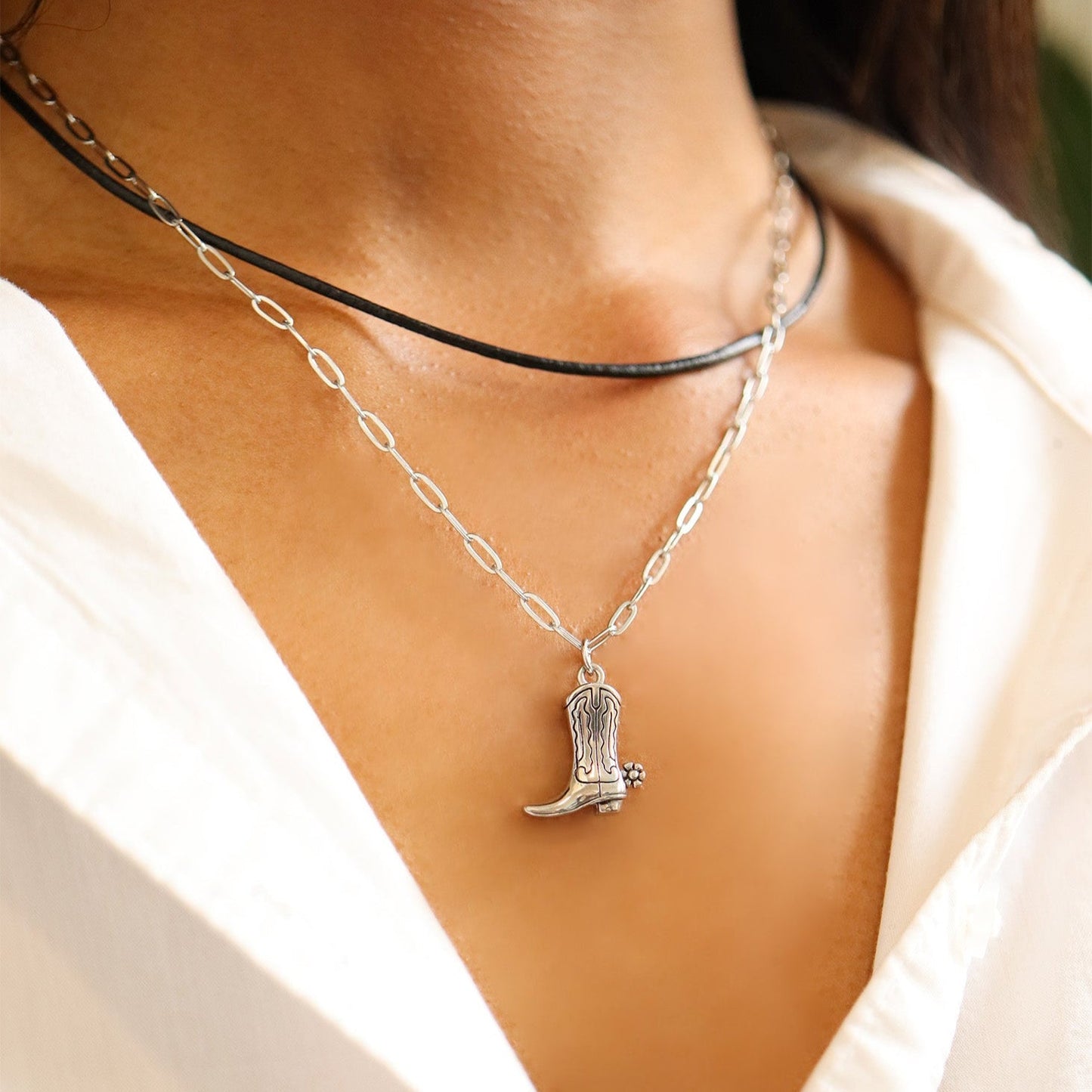 Paperclip Chain Necklace