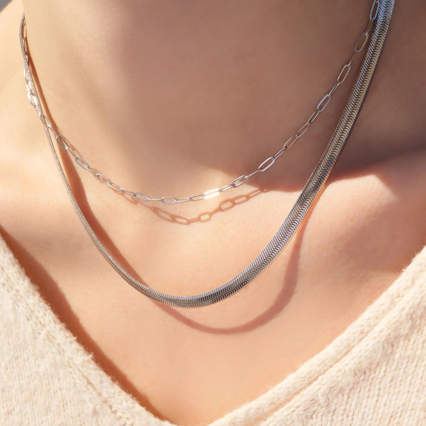 Paperclip Chain Necklace