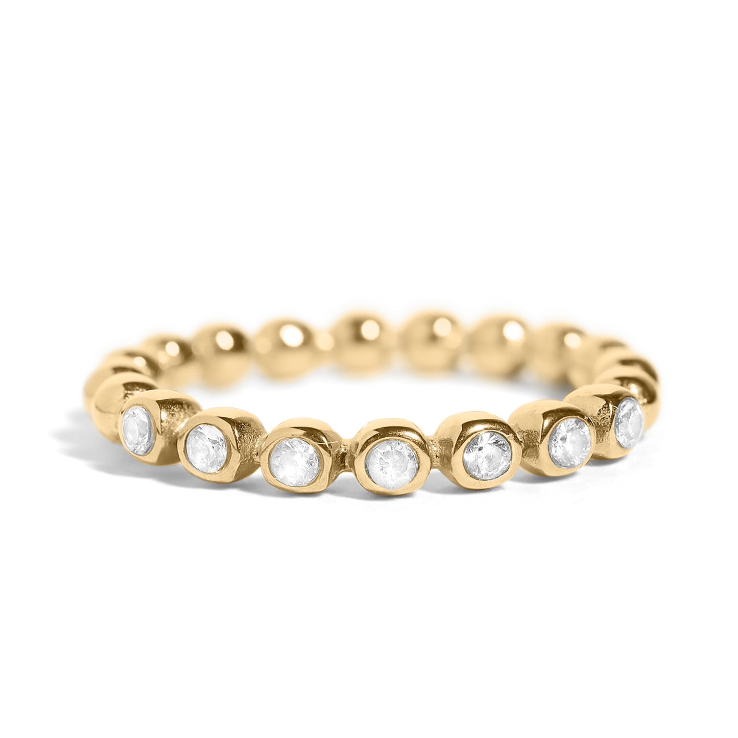 CZ Stacking Ring