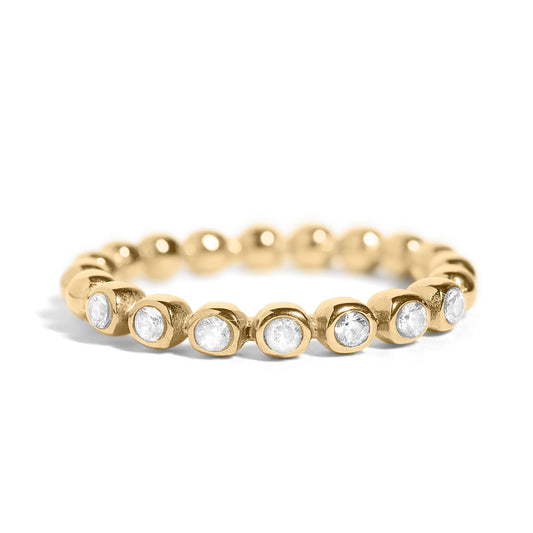 CZ Stacking Ring