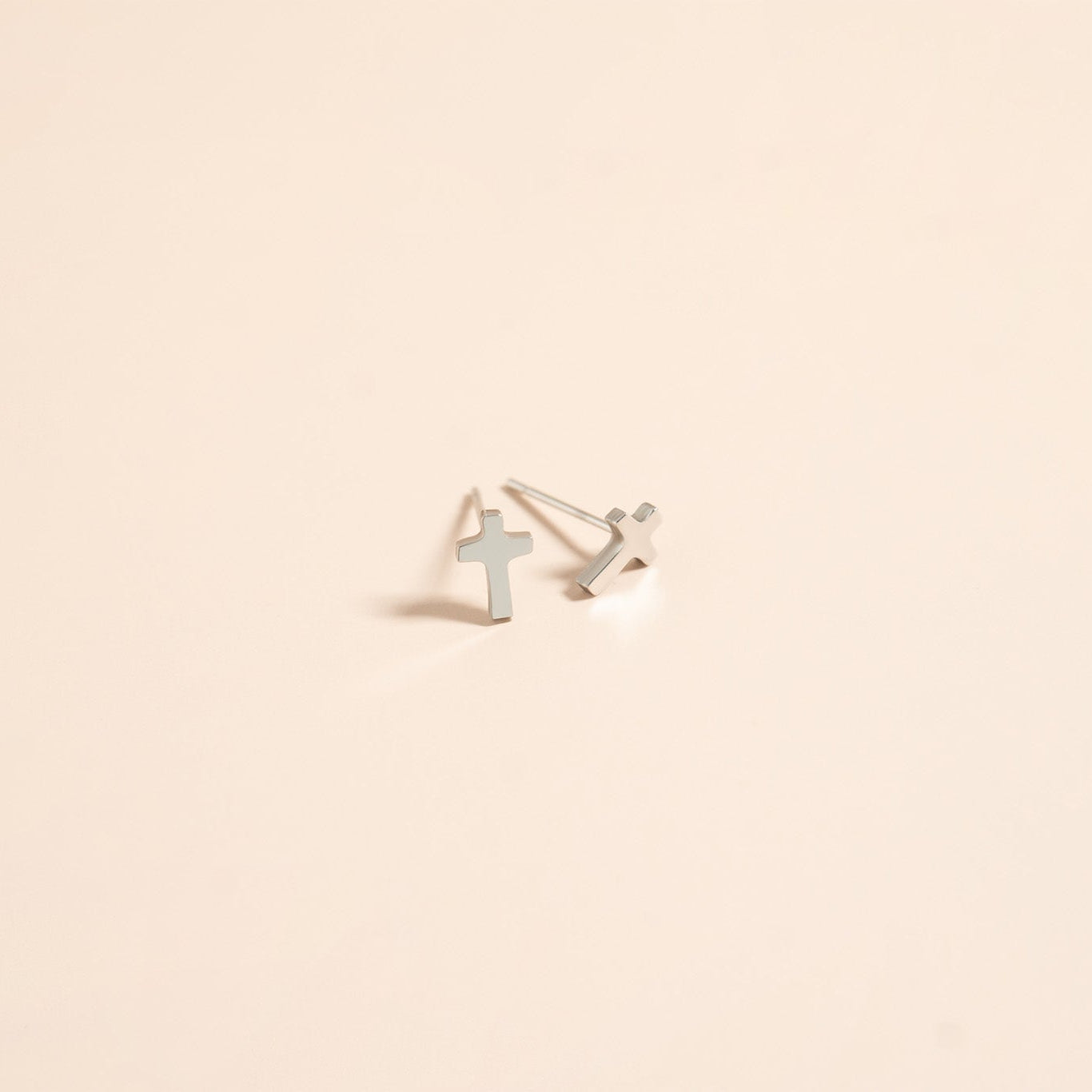 Cross Stud Earrings