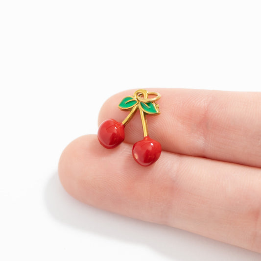 Epoxy Cherry Charm