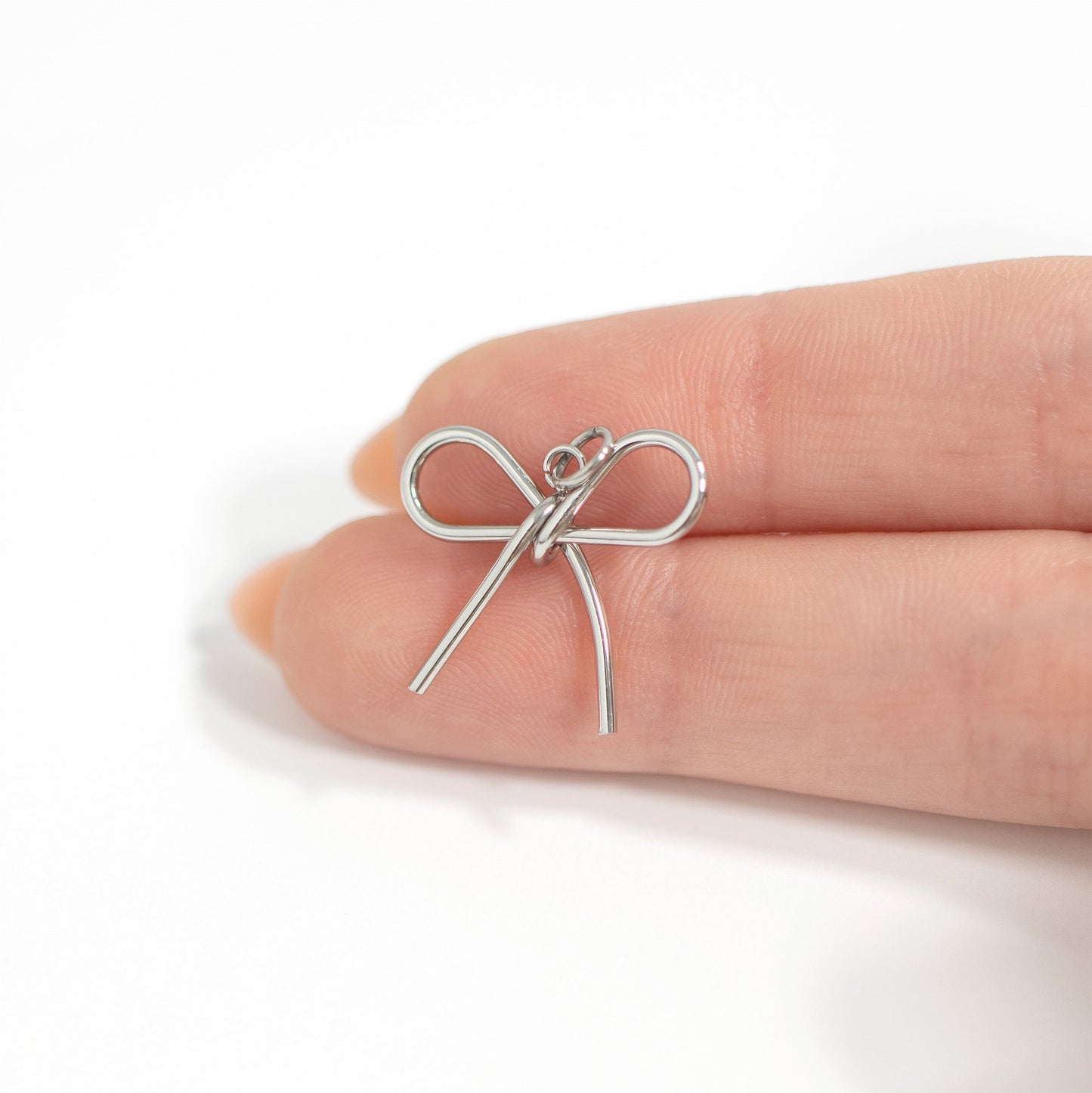 Thin Bow Charm