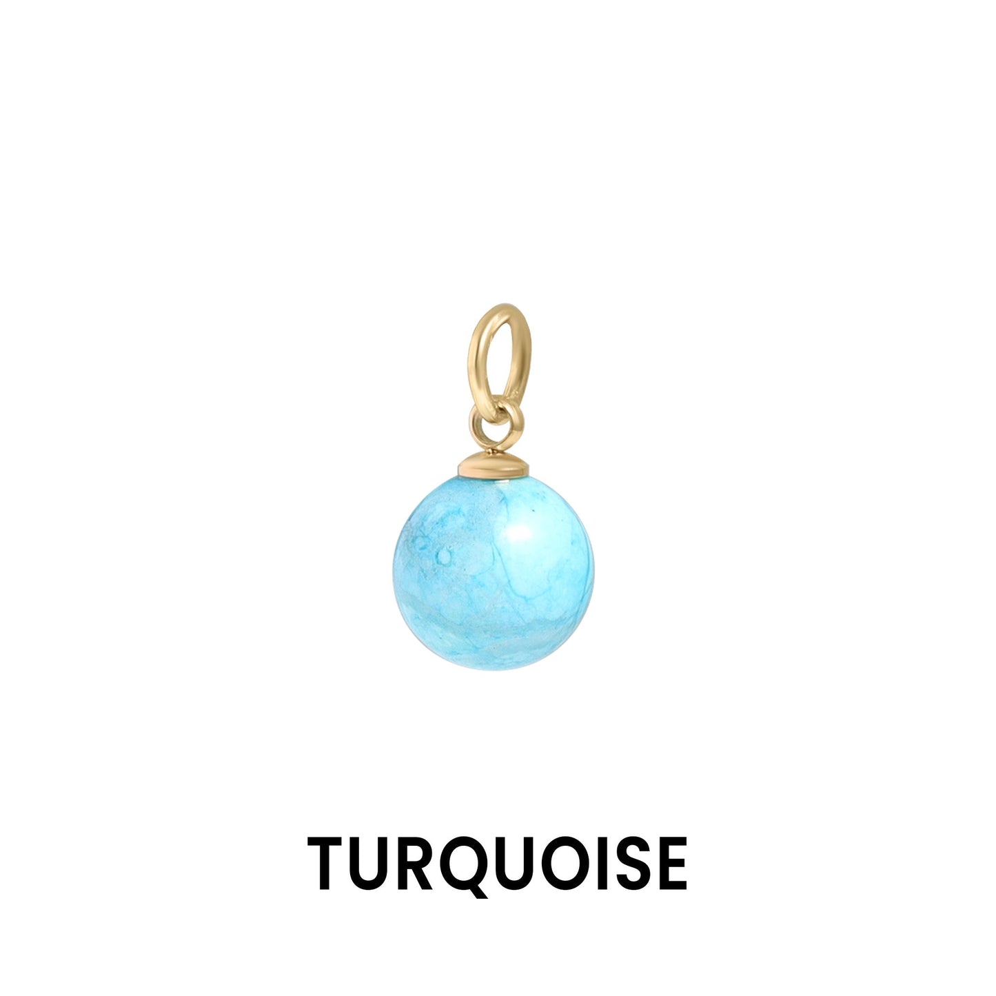 Semi Precious Natural Stone Charms