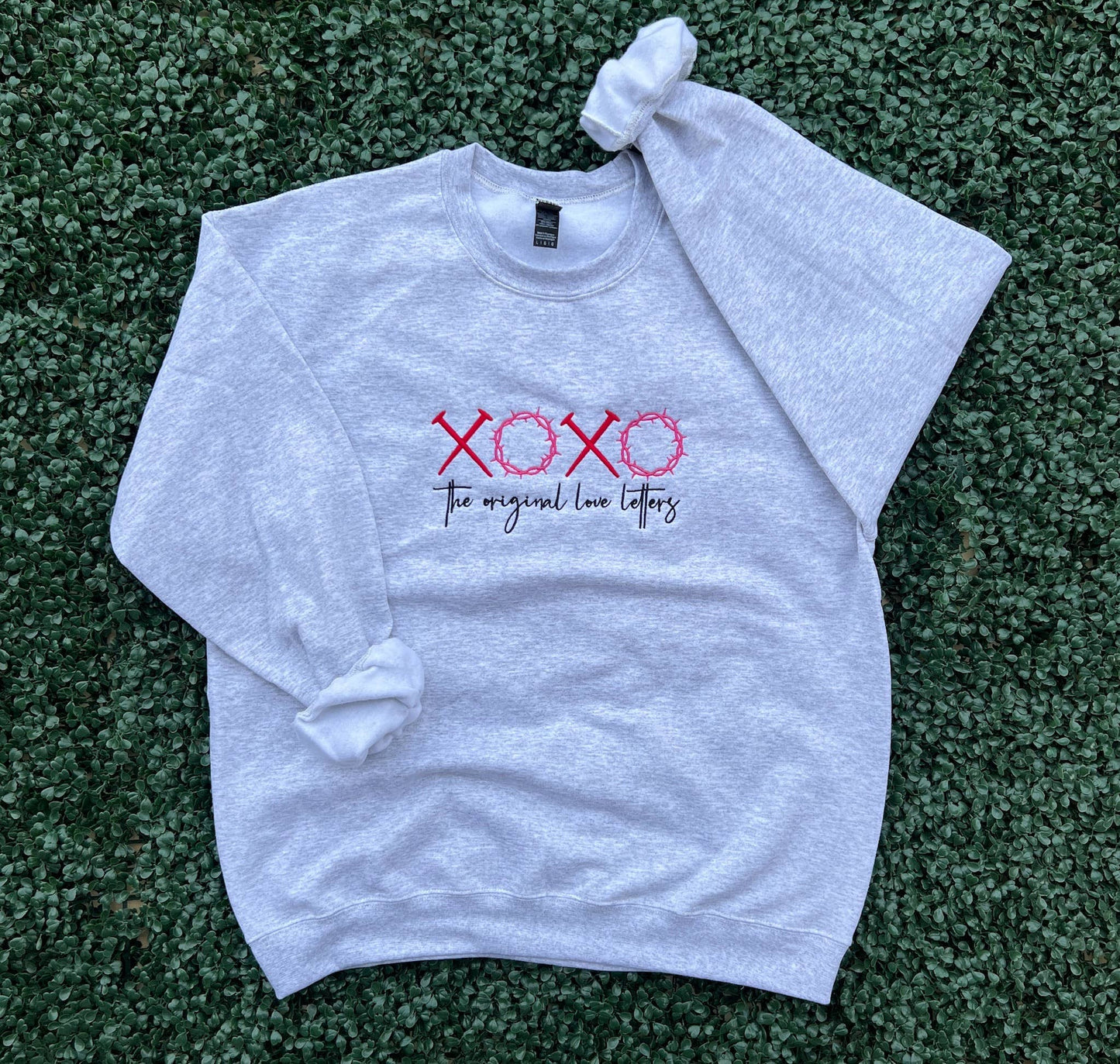 Embroidered XOXO Original Love Letters Sweatshirt